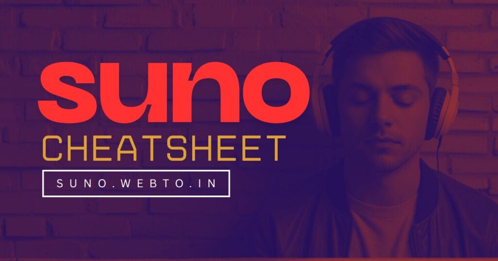 Ultimate Suno AI Cheat Sheet
