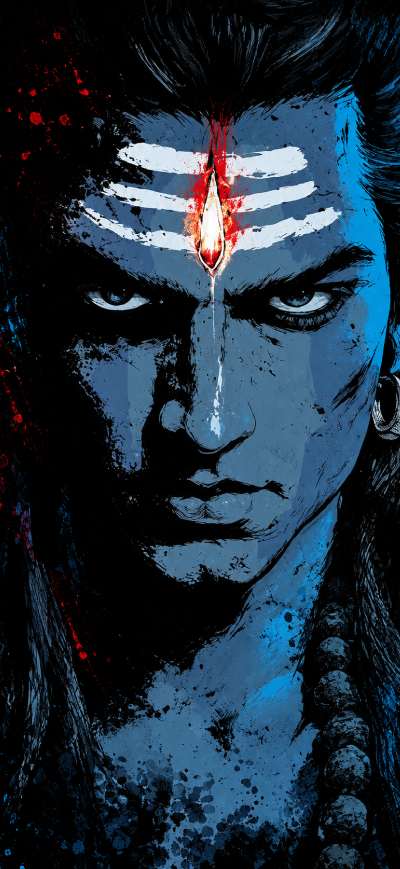 Shivji Close Up  HD Wallpaper